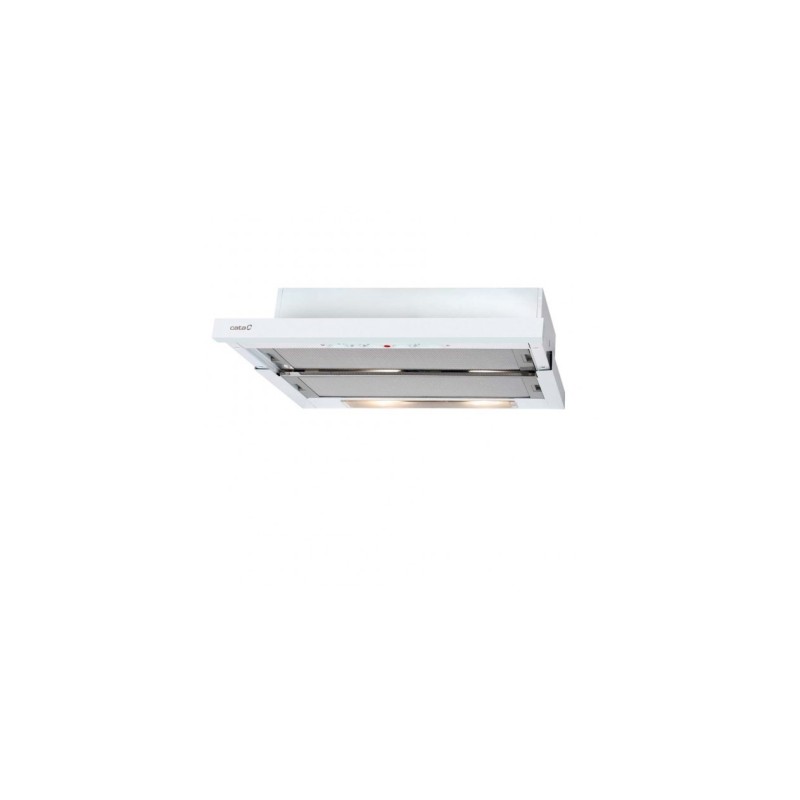 CATA TF 5260 WH Pół wbudowany (wyciągany) Biały D 325 m3/h