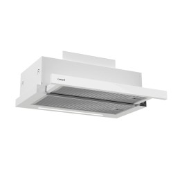 Kaptur teleskopowy CATA CAMPANA TFH 6830 GWH Klasa efektywności energetycznej A+++ Szerokość 60 cm 795 m3/h Sterowanie dotykowe