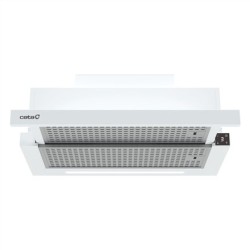 Kaptur teleskopowy CATA CAMPANA TFH 6830 GWH Klasa efektywności energetycznej A+++ Szerokość 60 cm 795 m3/h Sterowanie dotykowe