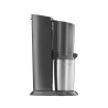 Saturator SodaStream Crystal 3 0 Promopack QC Schwarz z 3 szklanymi butelkami
