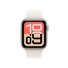 Apple Watch SE 3 GPS 40 mm, aluminiowa obudowa w kolorze Starlight z paskiem Starlight Sport Band – S/M
