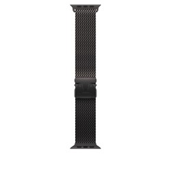 Bransoleta Apple Watch Milanese do Watch Ultra 49mm Titan Schwarz (S)