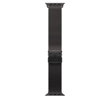 Bransoleta Apple Watch Milanese do Watch Ultra 49mm Titan Schwarz (S)