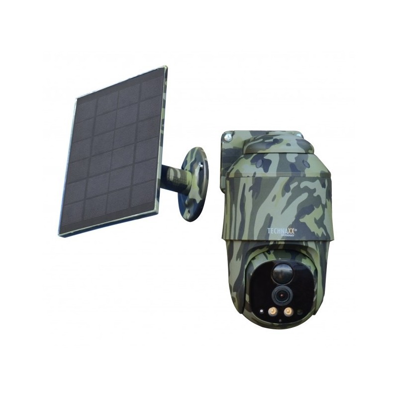 Technaxx Überwachungsset 4G PT Dome TX-290 z panelem solarnym - kamera sieciowa