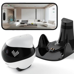 Domowy, mobilny robot monitorujący EnaBot EBO AIR 2 (biały)