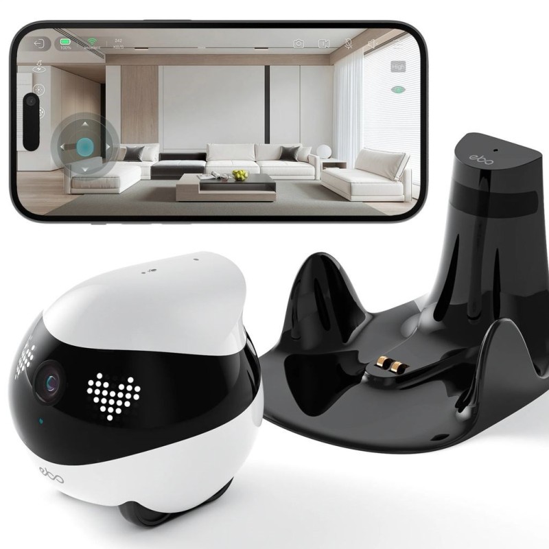 Domowy, mobilny robot monitorujący EnaBot EBO AIR 2 (biały)
