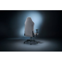 Wielowarstwowa tkanina Razer/stal Fotel do gier Iskur V2 X Jasnoszary