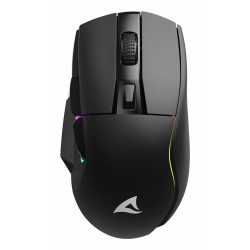 Mysz optyczna RGB Skiller SGM50W czarna + stacja