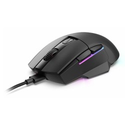 Mysz optyczna RGB Skiller SGM50W czarna + stacja