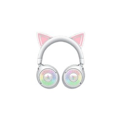 Zestaw słuchawkowy Razer Kraken Kitty V3 Pro Bluetooth Nauszne Mikrofon Bezprzewodowy Biały