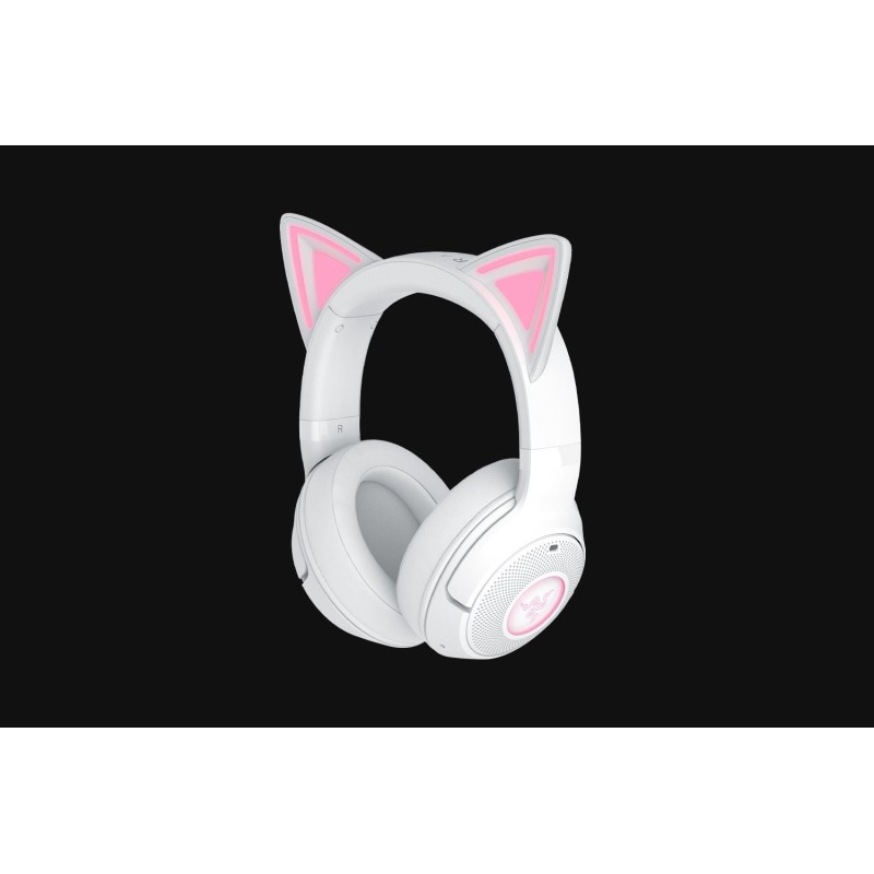 Zestaw słuchawkowy Razer | Kraken Kitty V2 BT | Łączność Bluetooth | Nauszne | Mikrofon | Redukcja szumów | Bezprzewodowy |