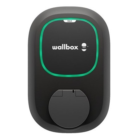 Gniazdo Wallbox Pulsar MAX 22 kW Wi-Fi, Bluetooth Czarny