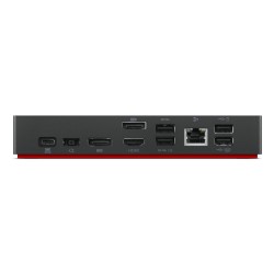 Lenovo Uniwersalna stacja dokująca ThinkPad USB-C UE Stacja dokująca Porty Ethernet LAN (RJ-45) 1 Ilość portów VGA (D-Sub) 1