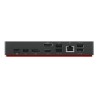 Lenovo Uniwersalna stacja dokująca ThinkPad USB-C UE Stacja dokująca Porty Ethernet LAN (RJ-45) 1 Ilość portów VGA (D-Sub) 1