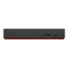 Lenovo Uniwersalna stacja dokująca ThinkPad USB-C UE Stacja dokująca Porty Ethernet LAN (RJ-45) 1 Ilość portów VGA (D-Sub) 1