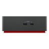 Lenovo Uniwersalna stacja dokująca ThinkPad USB-C UE Stacja dokująca Porty Ethernet LAN (RJ-45) 1 Ilość portów VGA (D-Sub) 1