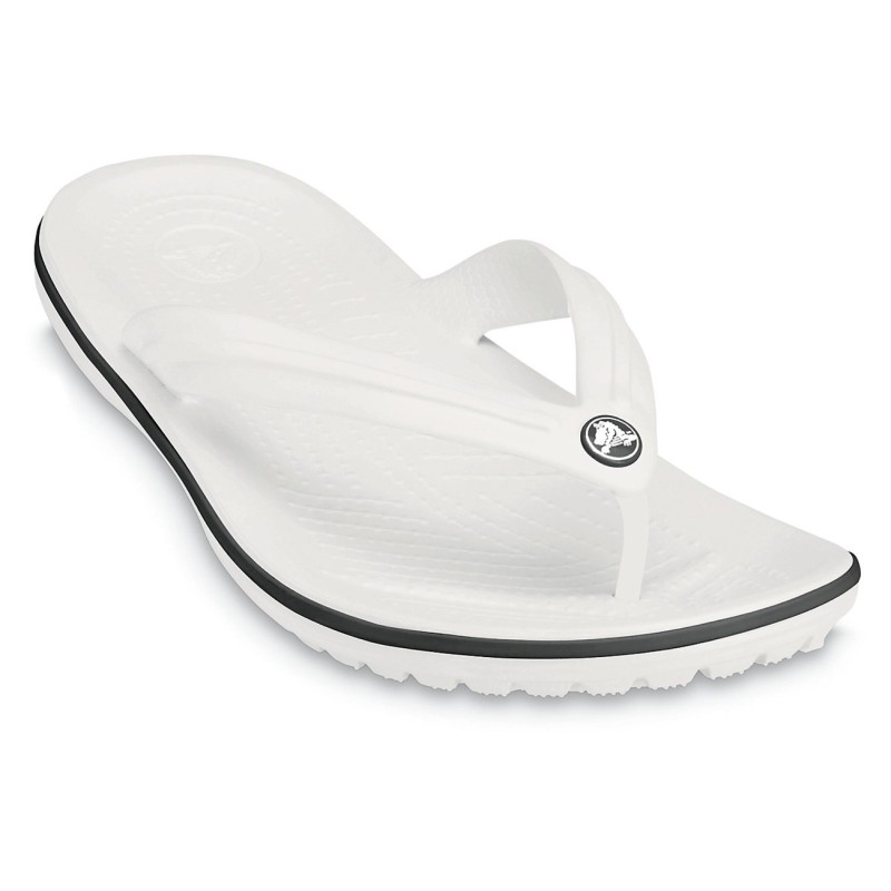 Crocs Crocband Flip Damski Biały