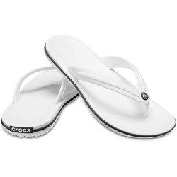 Crocs Crocband Flip Damski Biały