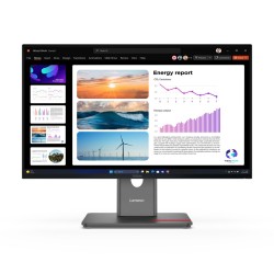 Monitor Lenovo ThinkVision P24q-40, 23,8", Systemy ochrony przed włamaniem (IPS), proporcje 16:9, 120 Hz, 4 ms, 2560x1440, 300