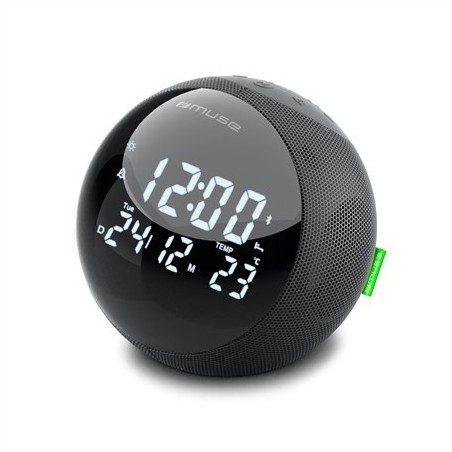 Radiobudzik Muza M-197 BT z funkcją budzika, Bluetooth, Radio FM
