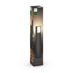 Lampa zewnętrzna Philips Hue Stulpinis lauko šviestuvas Turaco (Baltos šviesos)