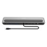 Stacja dokująca USB-C 12 portowa, max. 8K/30Hz z HDR, HDMI, DP, max. 3 monitory (MST), USB-C 3.2 Gen2, Gigabit Ethernet,