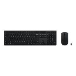Lenovo Professional Bezprzewodowa ładowalna klawiatura i mysz combo | Zestaw klawiatury i myszy | Bezprzewodowy | Mysz w