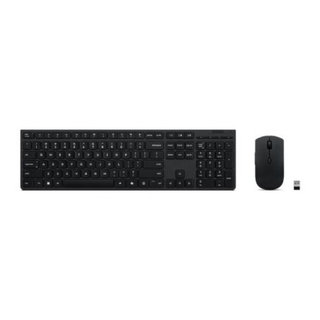 Lenovo Professional Bezprzewodowa ładowalna klawiatura i mysz combo | Zestaw klawiatury i myszy | Bezprzewodowy | Mysz w
