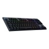 Logitech G G915 X Lightspeed klawiatura Gaming USB + RF Wireless + Bluetooth QWERTY Amerykański międzynarodowy Czarny