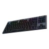 Logitech G G915 X Lightspeed klawiatura Gaming USB + RF Wireless + Bluetooth QWERTY Amerykański międzynarodowy Czarny