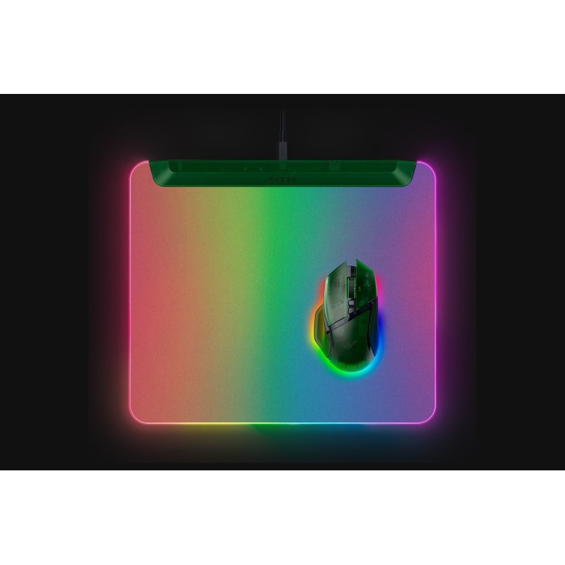 Podkładka pod mysz Razer Firefly V2 Pro Phantom Green Edition 360 x 278 mm