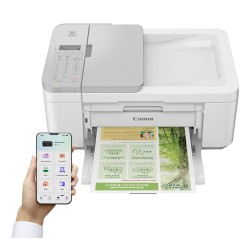 Canon PIXMA TR4756i | Druk atramentowy | Kolor | Drukarka wielofunkcyjna | A4/Prawo | Sieć Wi-Fi | Biały