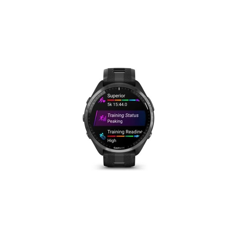 Zegarek Garmin Forerunner 965 47mm Czarny Zegarek Garmin Forerunner 965 47mm Czarny