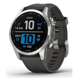 Garmin Fenix 7S sports watch, silver