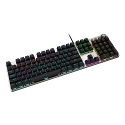 Klawiatura gamingowa czarna US/FORGE GK310 RED MSI