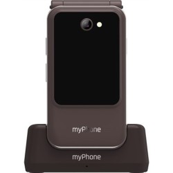 Telefon myPhone Harmony LTE Brązowy 2,8+1,44 " Systemy ochrony przed włamaniem (IPS) 48 MB 128 MB Jedna karta SIM Karta MicroSD