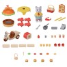 Sylvanian Families 5757 Obwoźna restauracja z Hamburgerami + figurka kotka Epoch