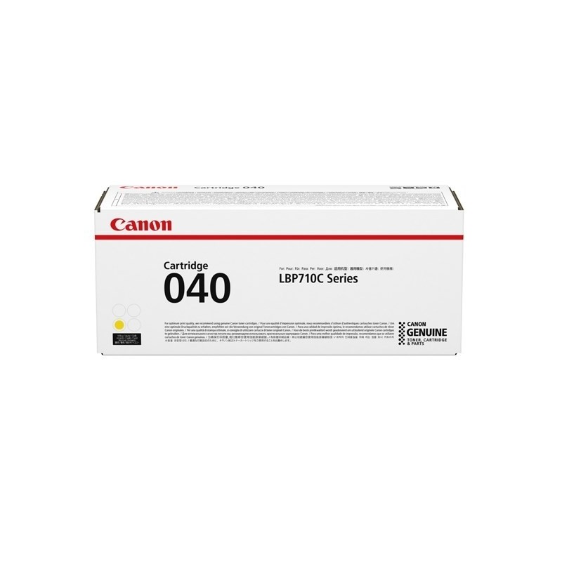 Toner Canon 040 yellow - oryginalny - wkład do drukarki