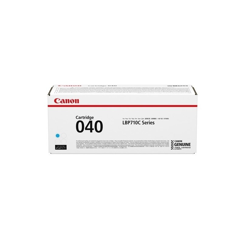 Toner Canon 040 - oryginalny nabój cyan