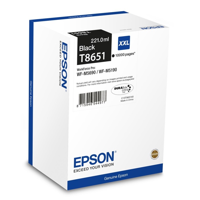 Tusze do drukarek Epson C13T865140 black HC