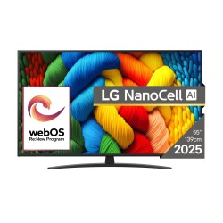 Telewizor LG 55NANO81A3A 55 cali Smart TV webOS 25 UHD