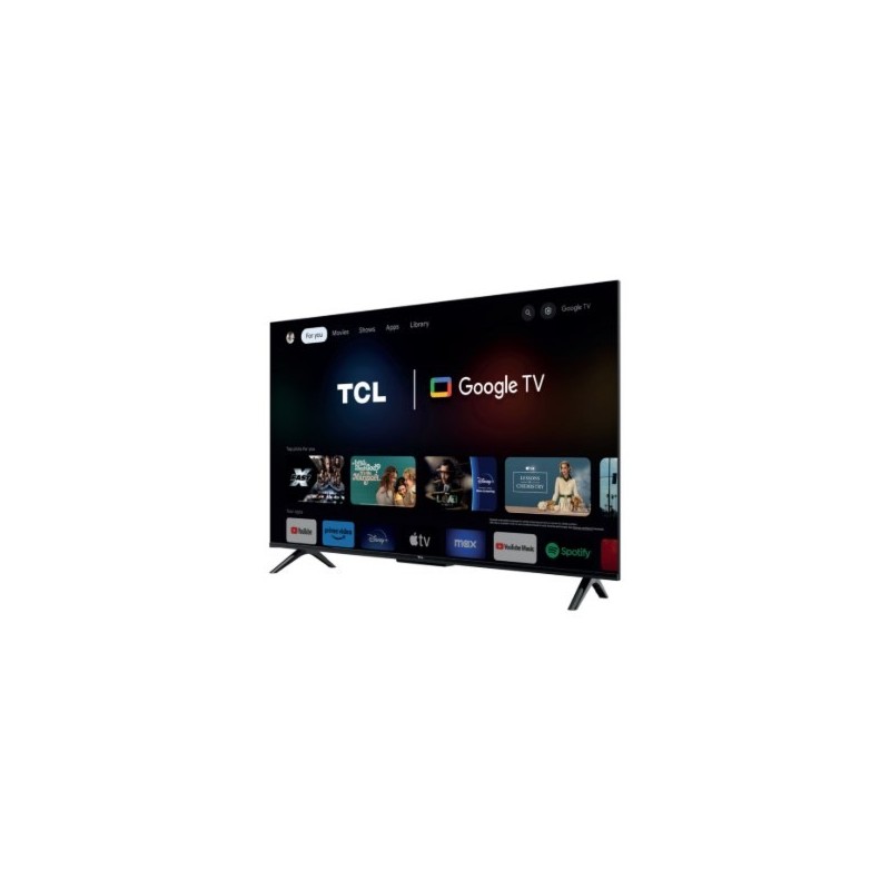 Telewizor TCL 4K QLED 50T69C 50 Telewizor Smart TV Telewizja Google TV UHD Czarny