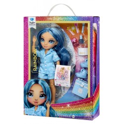 Rainbow High Junior High PJ Party Fashion Doll- Skyler (Blue)