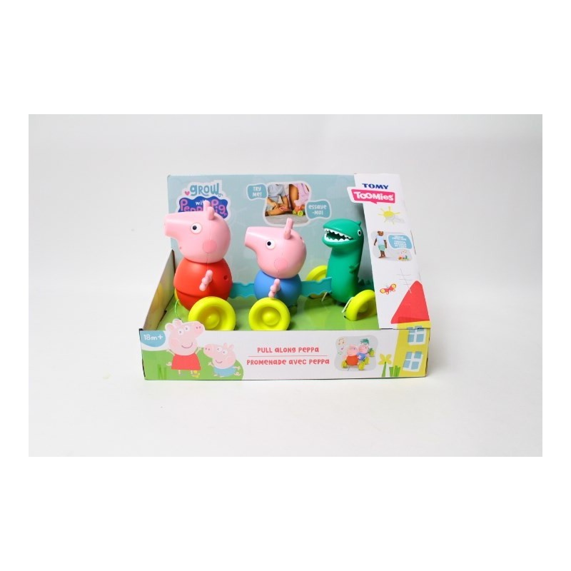 TOMY ?winka Peppa rodzinka do cišgnięcia E73527 /3