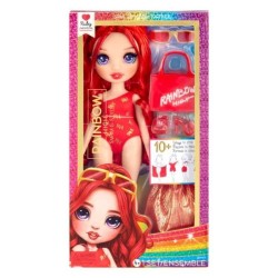 Rainbow High Swim & Style Fashion Doll- Ruby (Red)