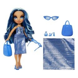 Rainbow High Swim & Style Fashion Doll- Skyler (Blue)