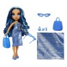 Rainbow High Swim & Style Fashion Doll- Skyler (Blue)