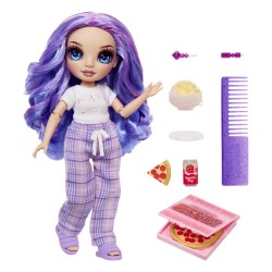 Rainbow High Junior High PJ Party Fashion Doll- Violet (Purple)