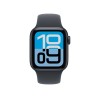 Apple Watch SE 3 GPS 40 mm z aluminiową kopertą w kolorze Midnight i sportową bransoletką Midnight – rozmiar S/M