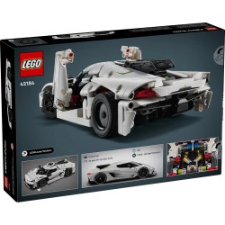 LEGO 42184 Technic - Biały hipersamochód Koenigsegg Jesko Absolut